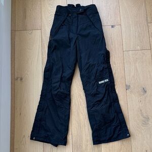 GORE-TEX Black Waterproof Ski Pants